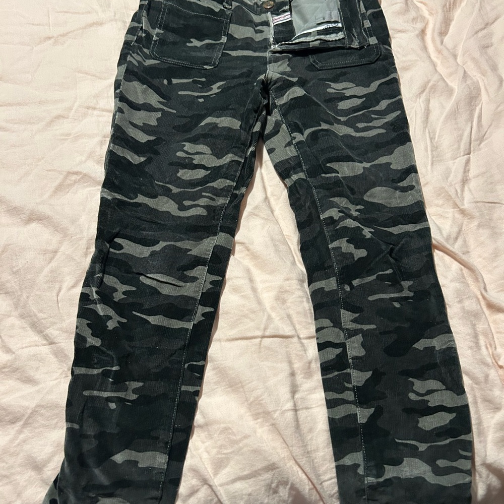 Camouflage Print Pants